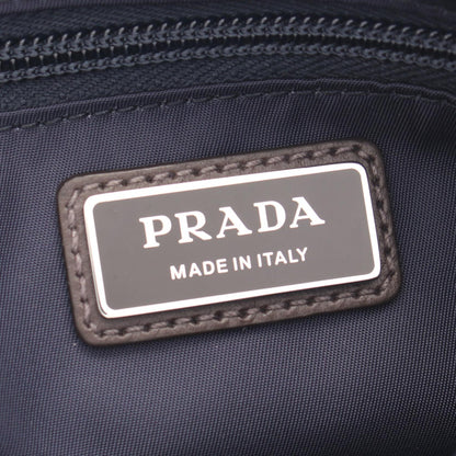 Prada TESSUTO + CAMOSCIO Nylon Leather Suede Shoulder Bag