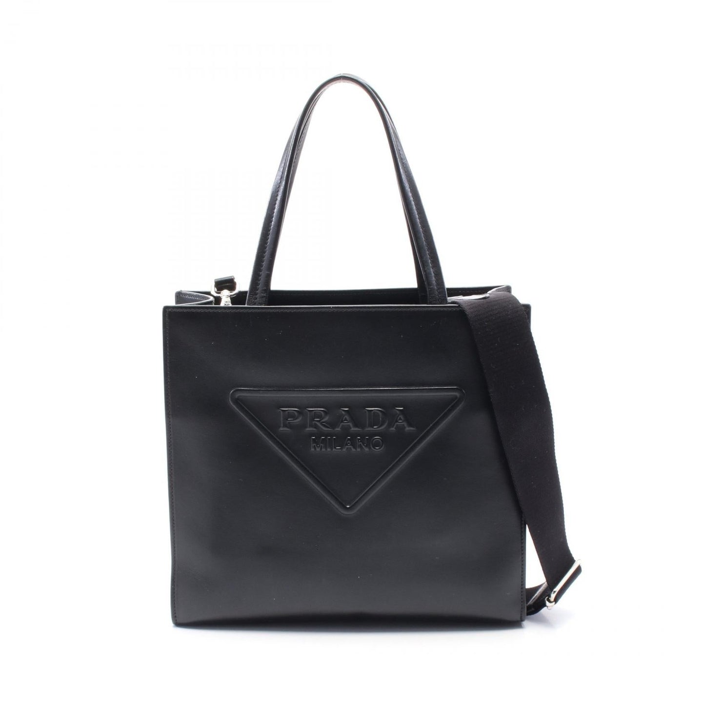 Prada SOFT CALF Leather Tote Bag