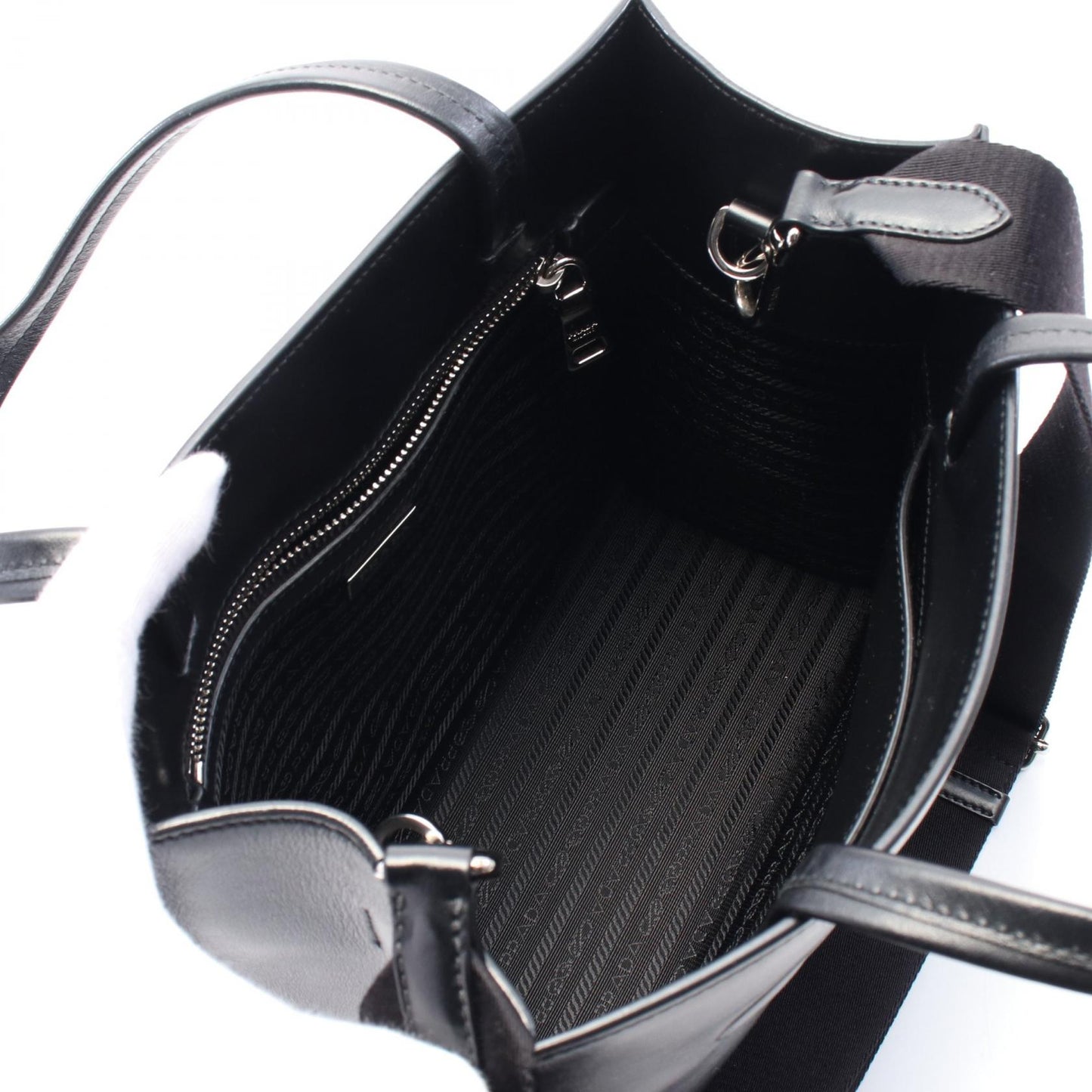 Prada SOFT CALF Leather Tote Bag