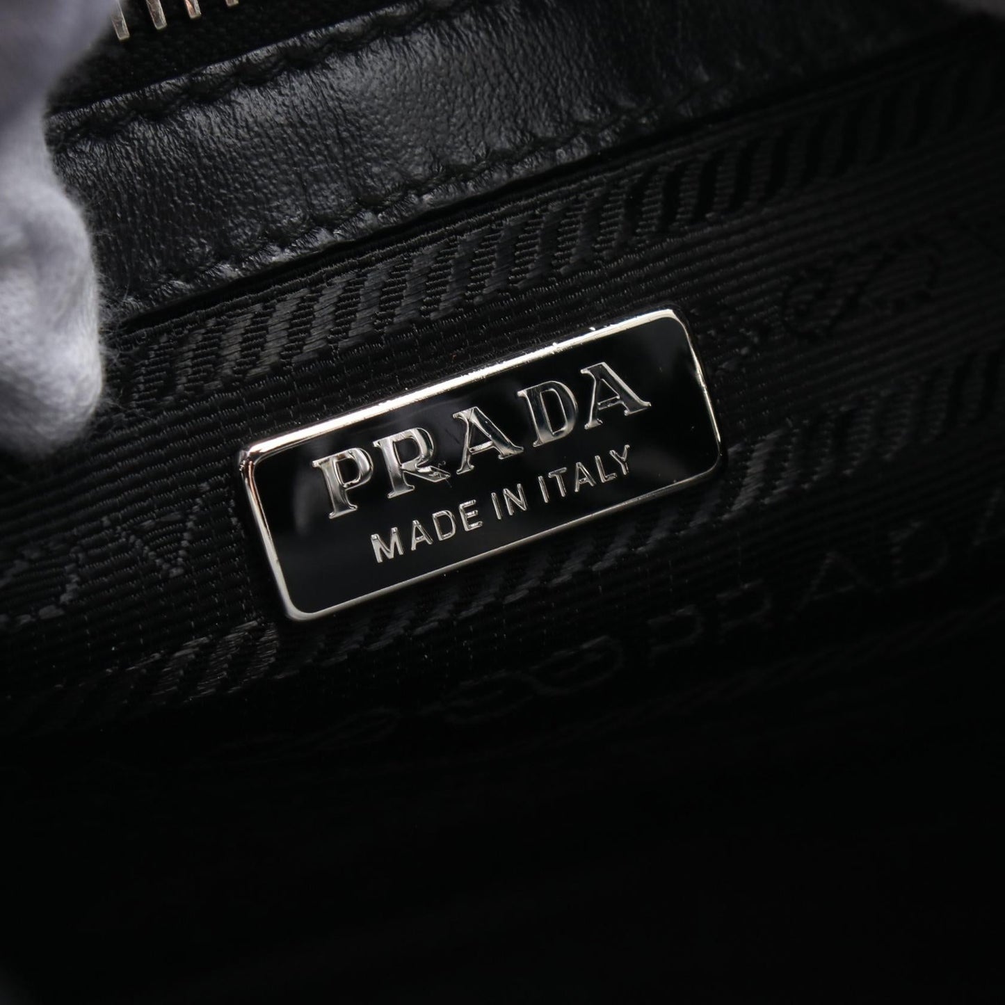 Prada SOFT CALF Leather Tote Bag
