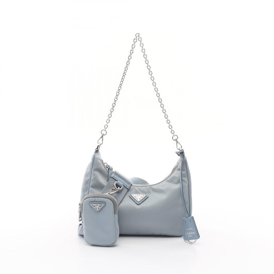 Prada Re-Edition 2005 Re-Nylon Saffiano Leather Shoulder Bag