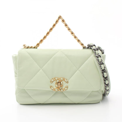 Chanel 19 Matelassé Lambskin Shoulder Bag