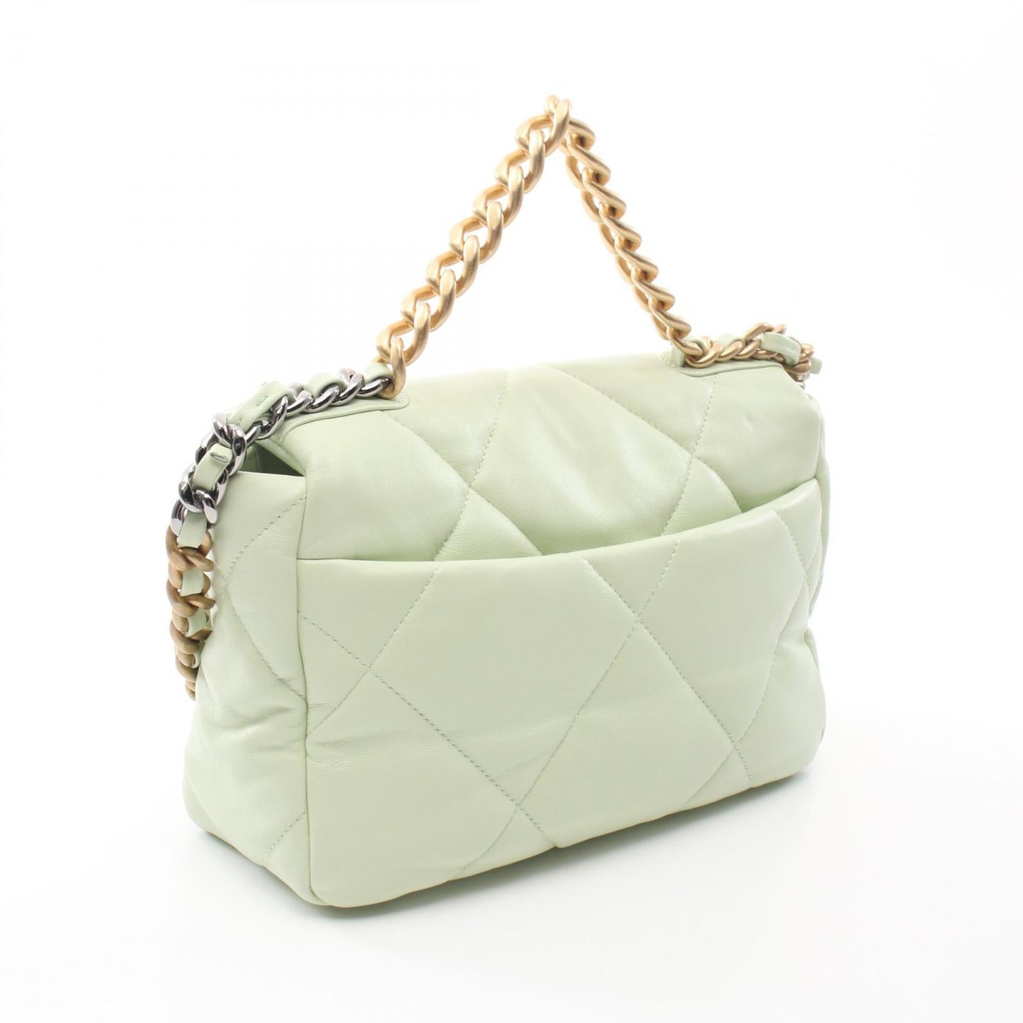 Chanel 19 Matelassé Lambskin Shoulder Bag