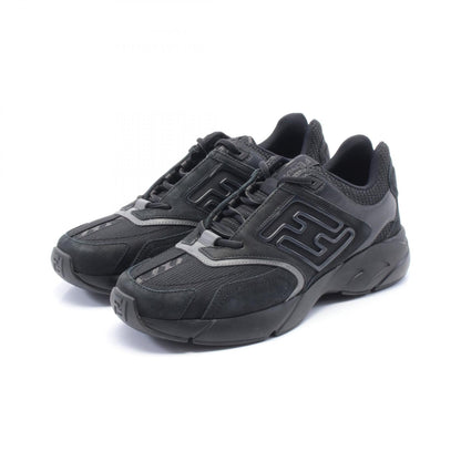 Fendi FASTER Leather Fabric Sneakers