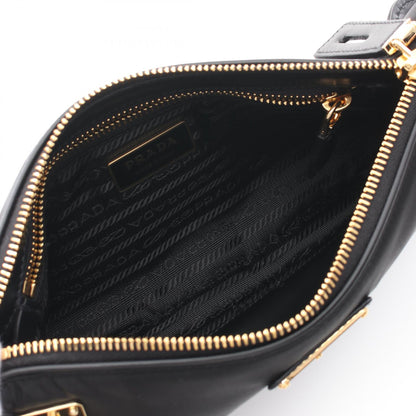 Prada TESSUTO＋VITELLO Nylon Leather Shoulder Bag