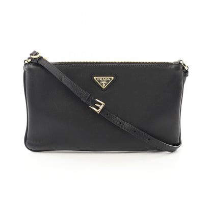 Prada SOFT GRAIN Calf Leather Shoulder Bag