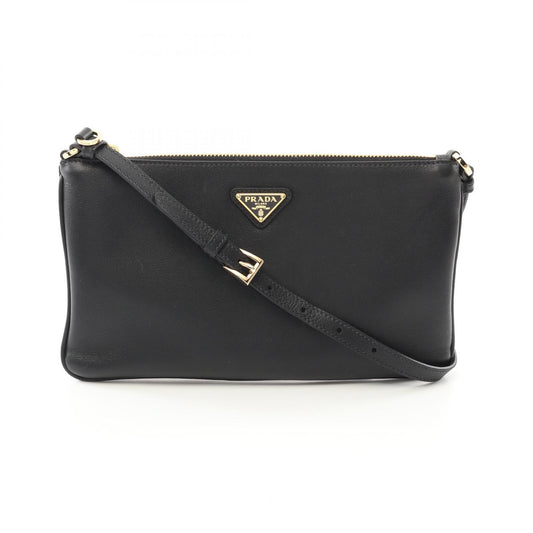Prada SOFT GRAIN Calf Leather Shoulder Bag