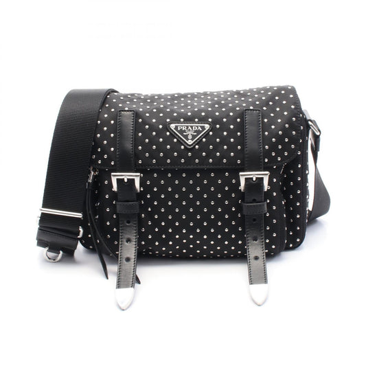 Prada Re-Nylon Nylon Leather Shoulder Bag