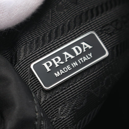 Prada Studs Nylon Handbag