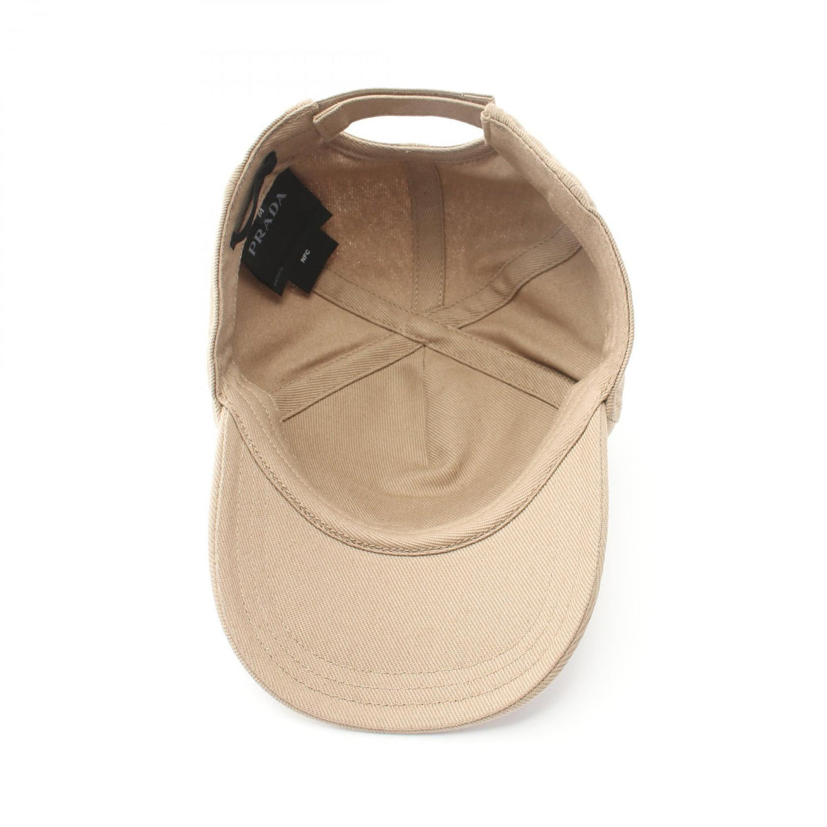 Prada 2HC1792FMBF0241M Cotton Baseball Cap