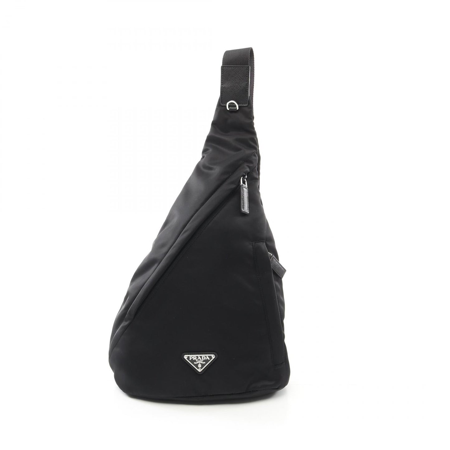 Prada TESSUTO Nylon Saffiano Leather Waist Bag
