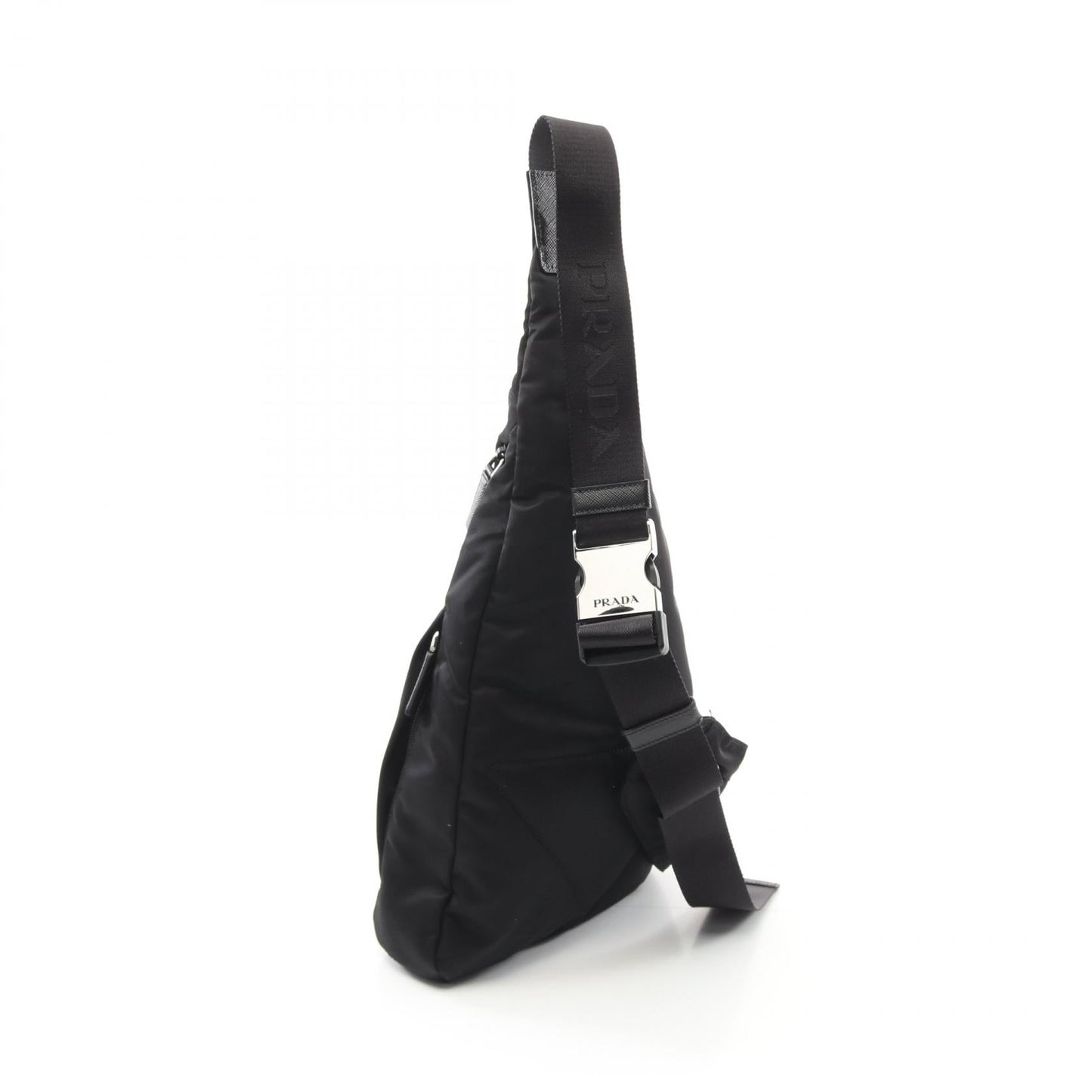 Prada TESSUTO Nylon Saffiano Leather Waist Bag