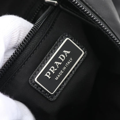 Prada TESSUTO Nylon Saffiano Leather Waist Bag