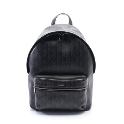 Dior Homme Rider CD Diamond PVC Coated Canvas Leather Backpack