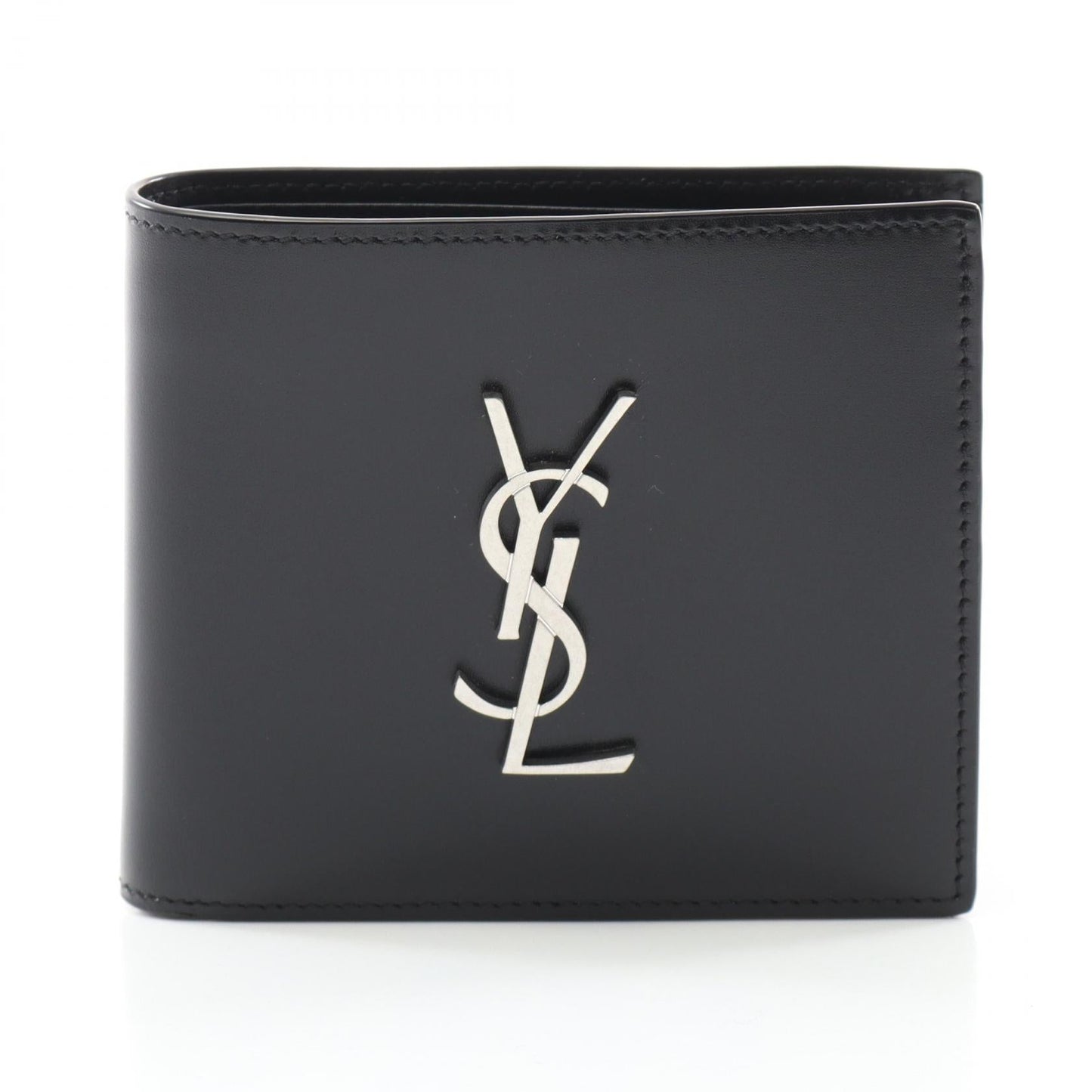 Saint Laurent East West Wallet Monogram Leather Wallet