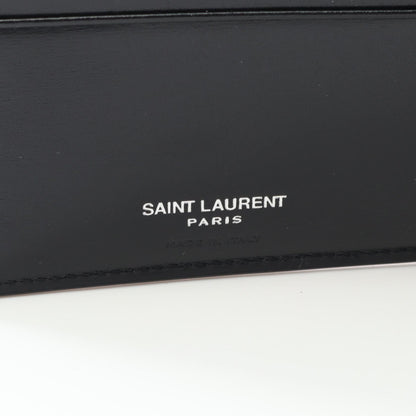 Saint Laurent East West Wallet Monogram Leather Wallet