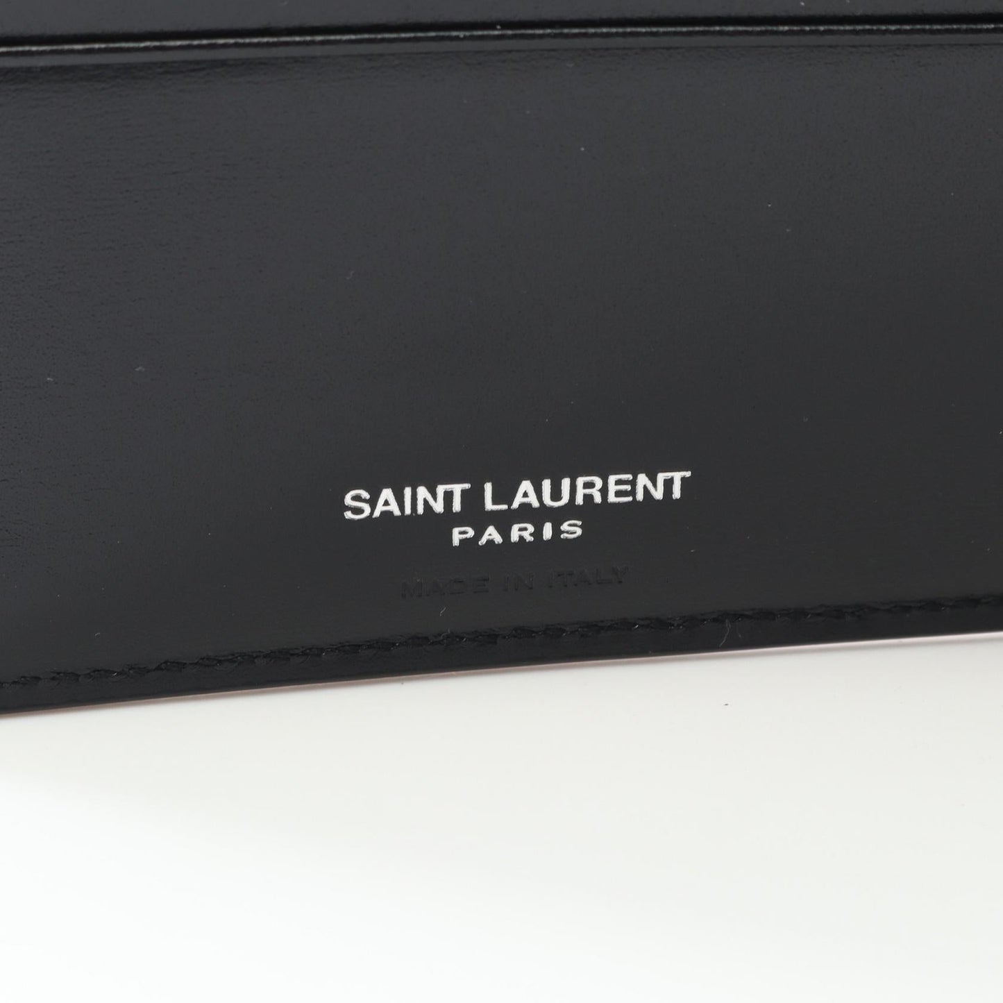 Saint Laurent East West Wallet Monogram Leather Wallet
