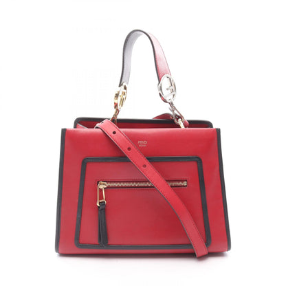 Fendi RUNAWAY Leather Handbag