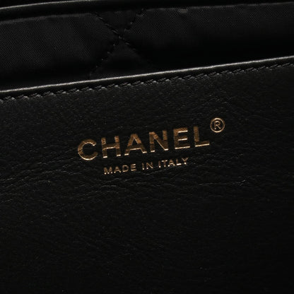 Chanel Matelasse Nylon Leather Shoulder Bag