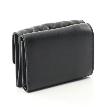 Fendi Baguette Leather Trifold Wallet