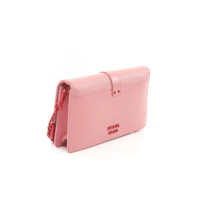 Prada CITY+ SAFFIANO L Leather Shoulder Bag