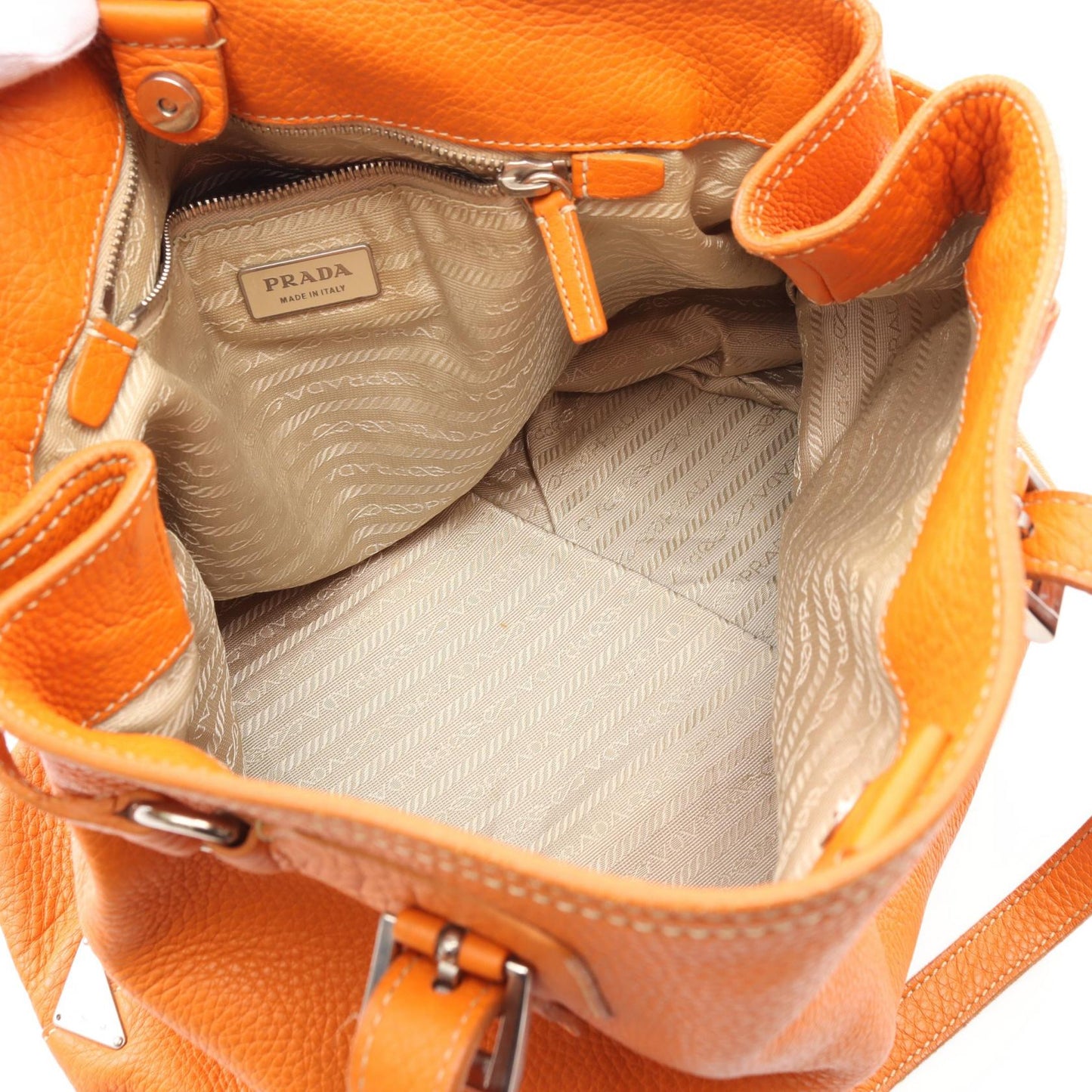 Prada Leather Tote Bag