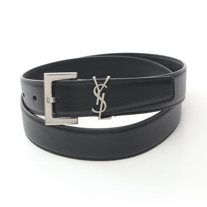 Saint Laurent Cassandra Leather Belt