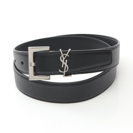 Saint Laurent Cassandra Leather Belt