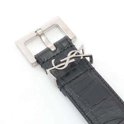 Saint Laurent Cassandra Leather Belt