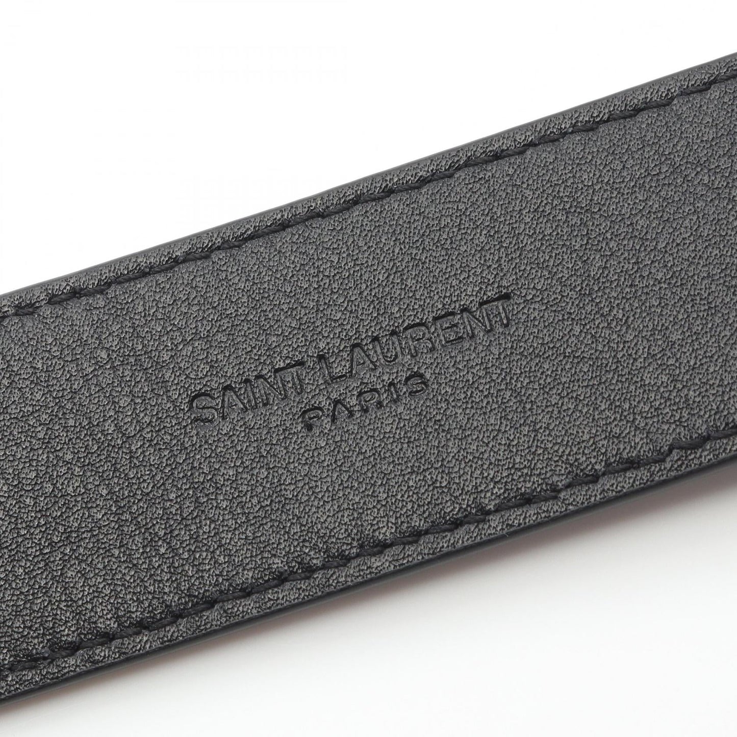 Saint Laurent Cassandra Leather Belt