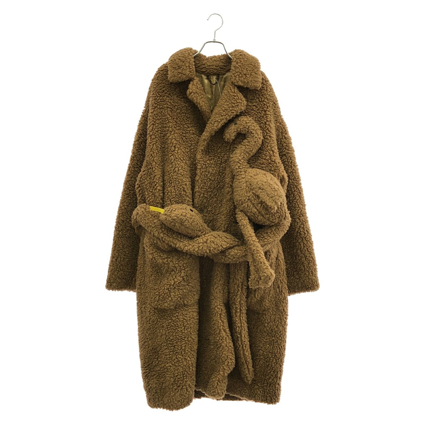 Louis Vuitton Silk Camel Coat