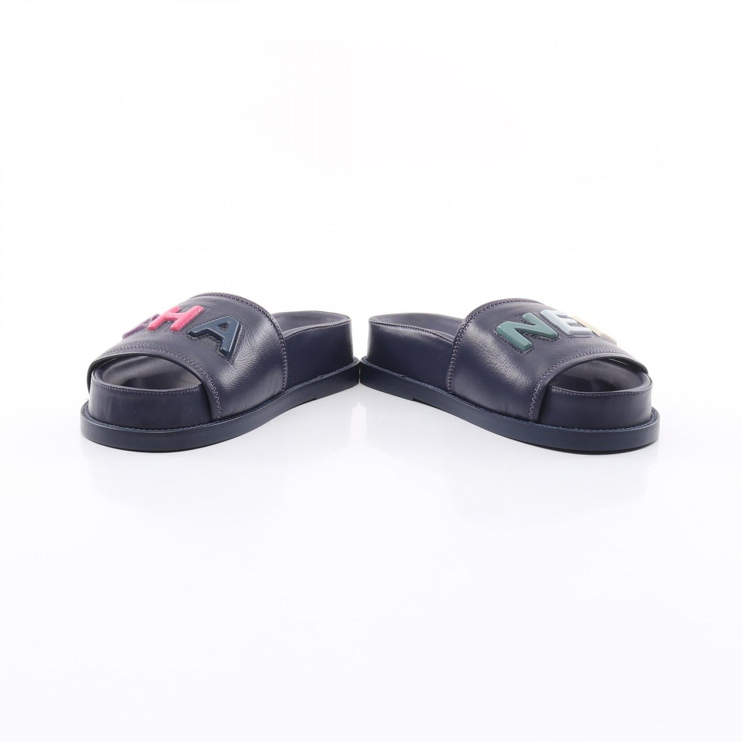 Chanel G38933 Leather Sandals