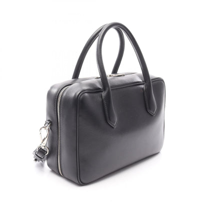 Prada Banana Print Leather Handbag