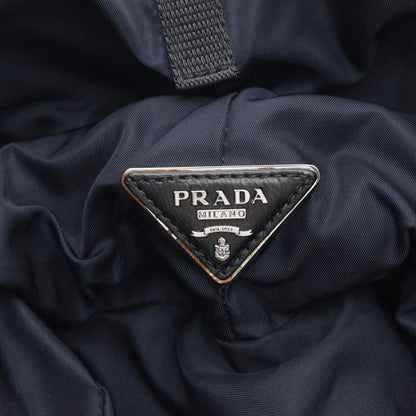 Prada TESSUTO DOUBLE Nylon Leather 2way Bag