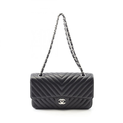 Chanel Chevron V Stitch Caviar Shoulder Bag