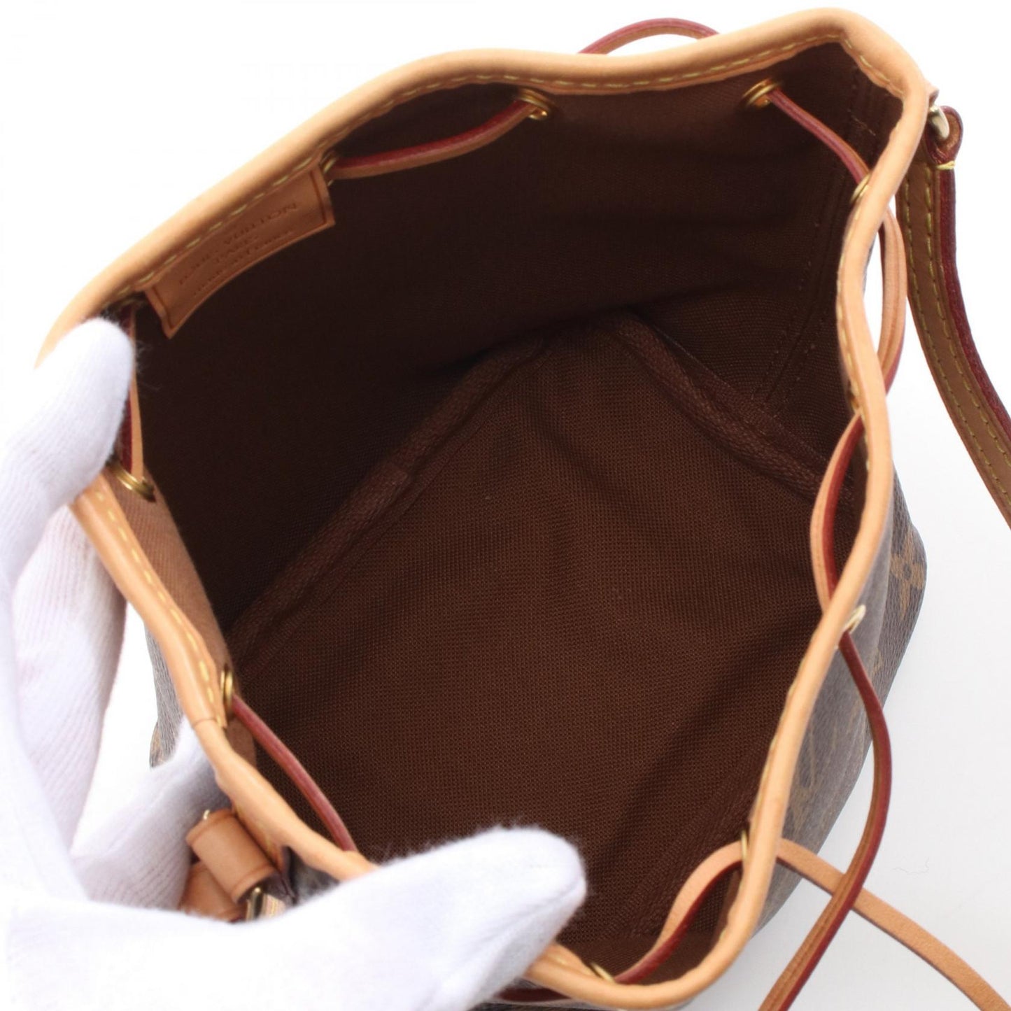 Louis Vuitton Nano Noe Monogram Shoulder Bag