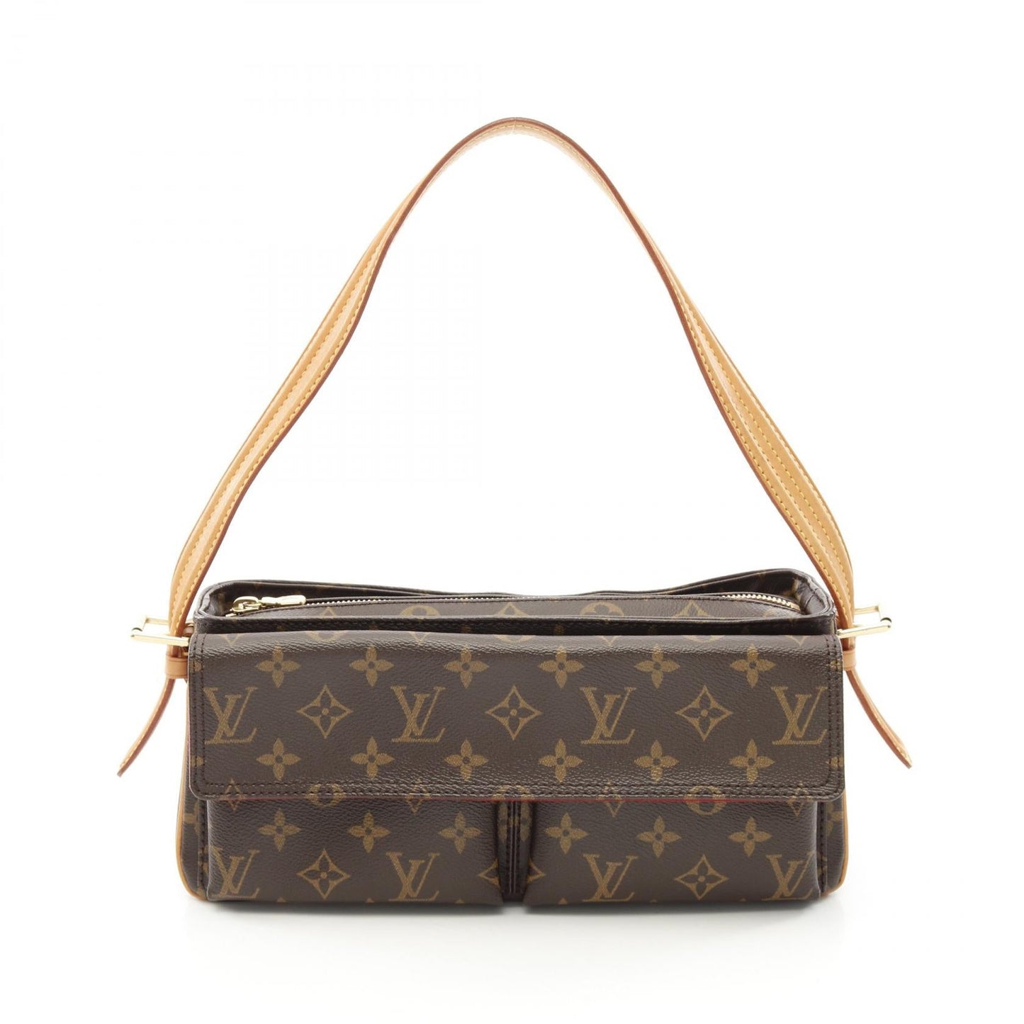 Louis Vuitton Vivasite MM Monogram Coated Canvas Shoulder Bag