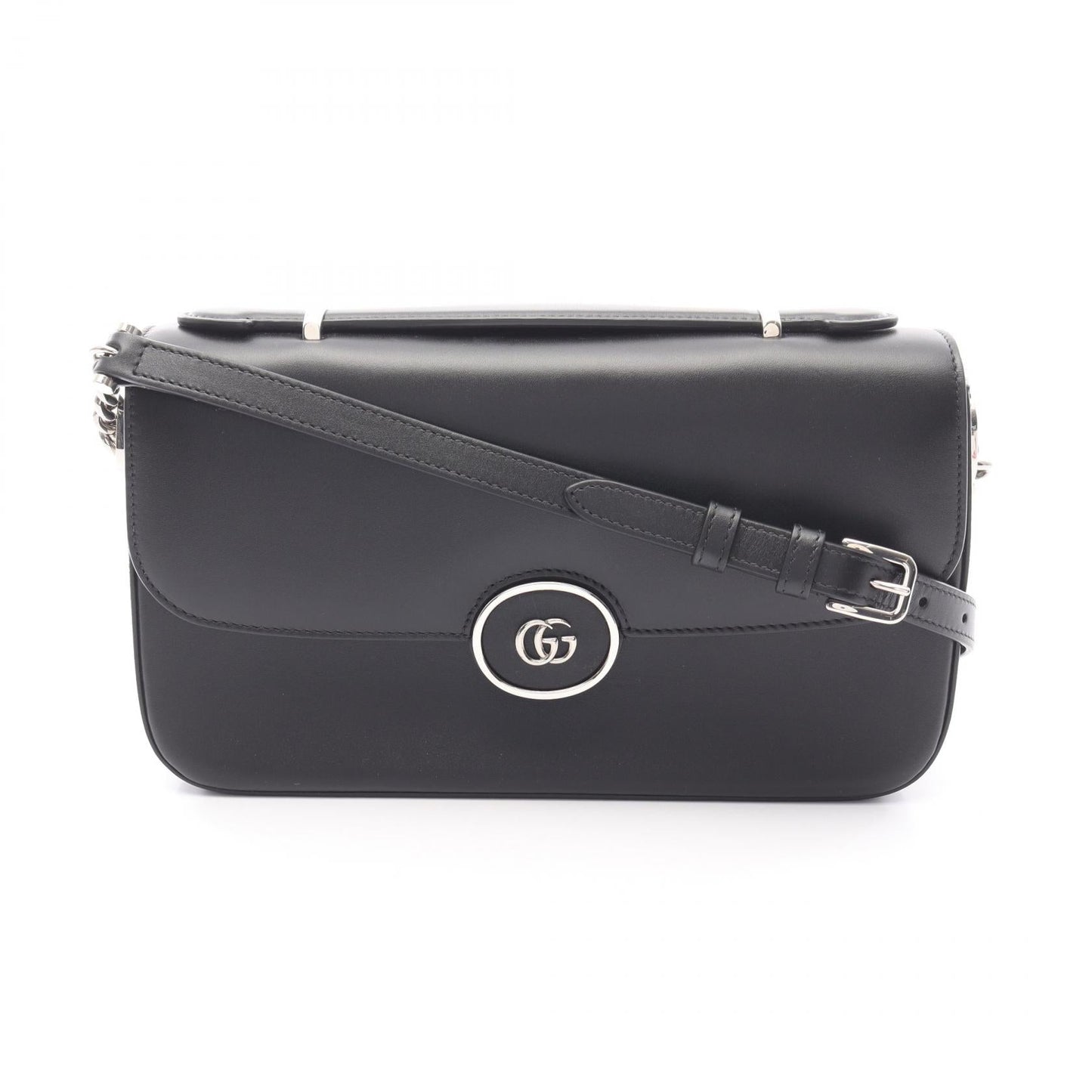 Gucci Petit GG Leather Shoulder Bag