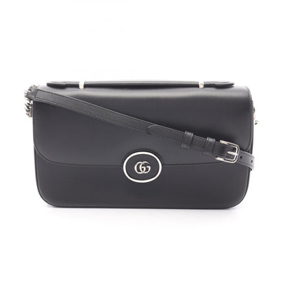 Gucci Petit GG Leather Shoulder Bag
