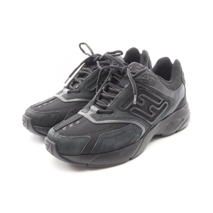 Fendi FASTER Suede Fabric Sneakers