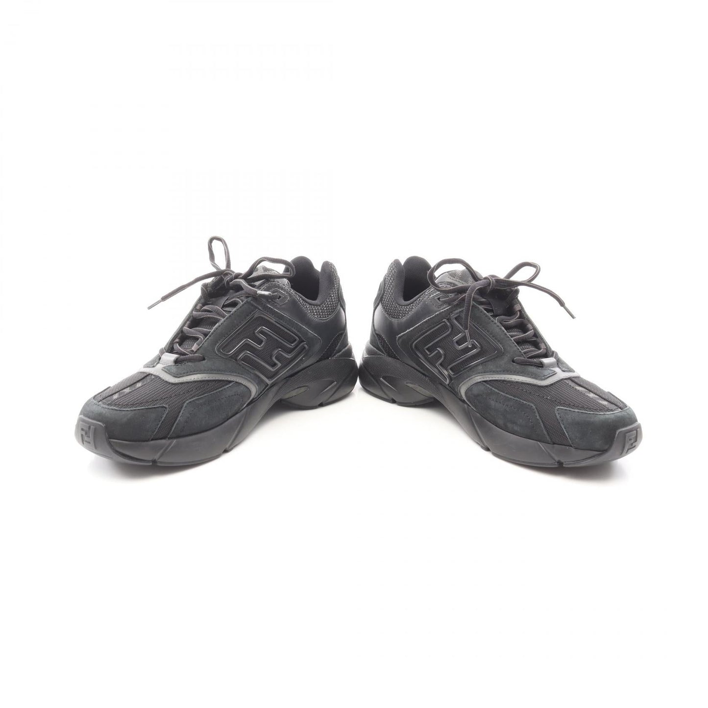 Fendi FASTER Suede Fabric Sneakers