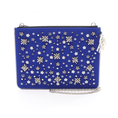 Christian Dior Leather Fabric Shoulder Bag