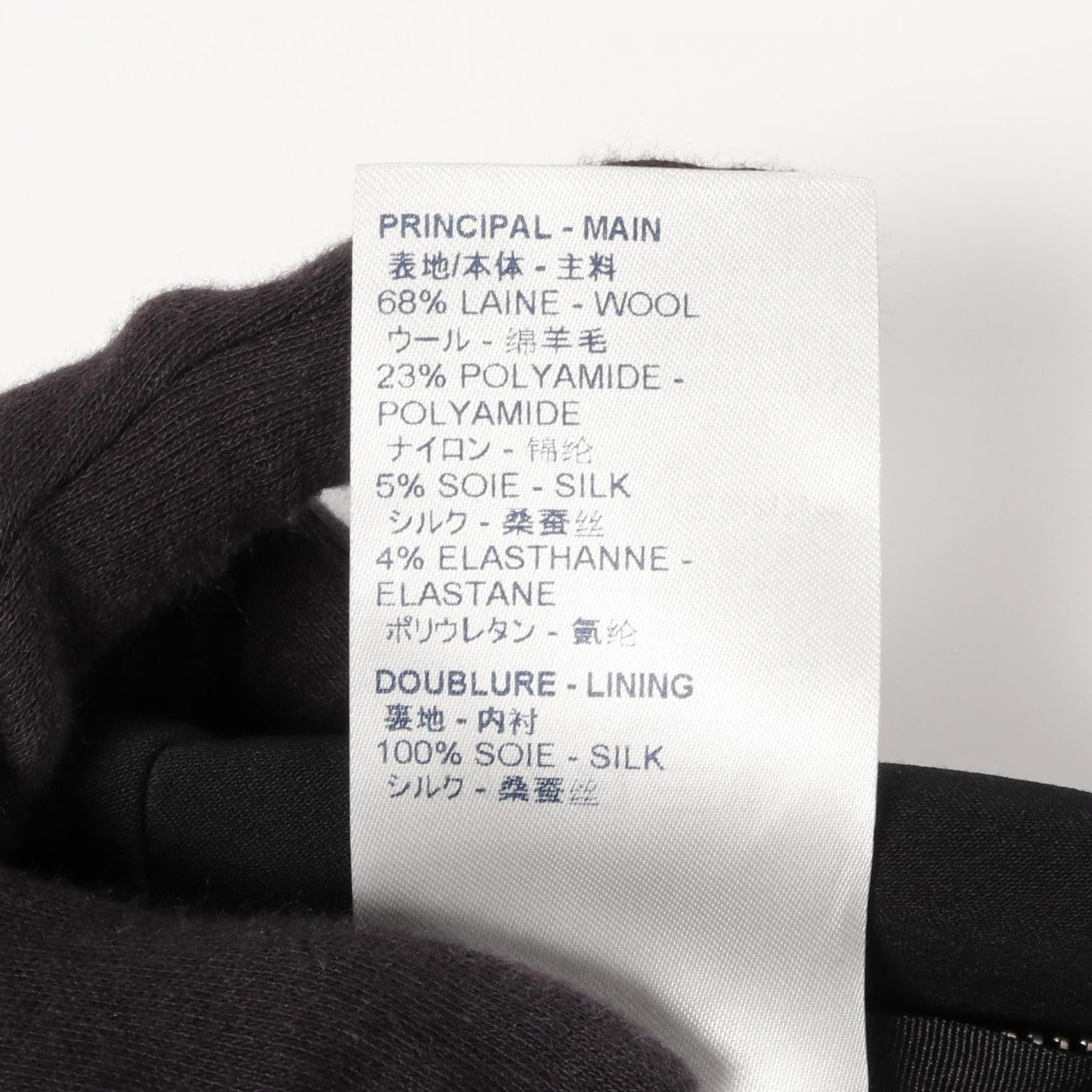 Louis Vuitton RW201A TEB FIDR63 Wool Nylon Silk Dress