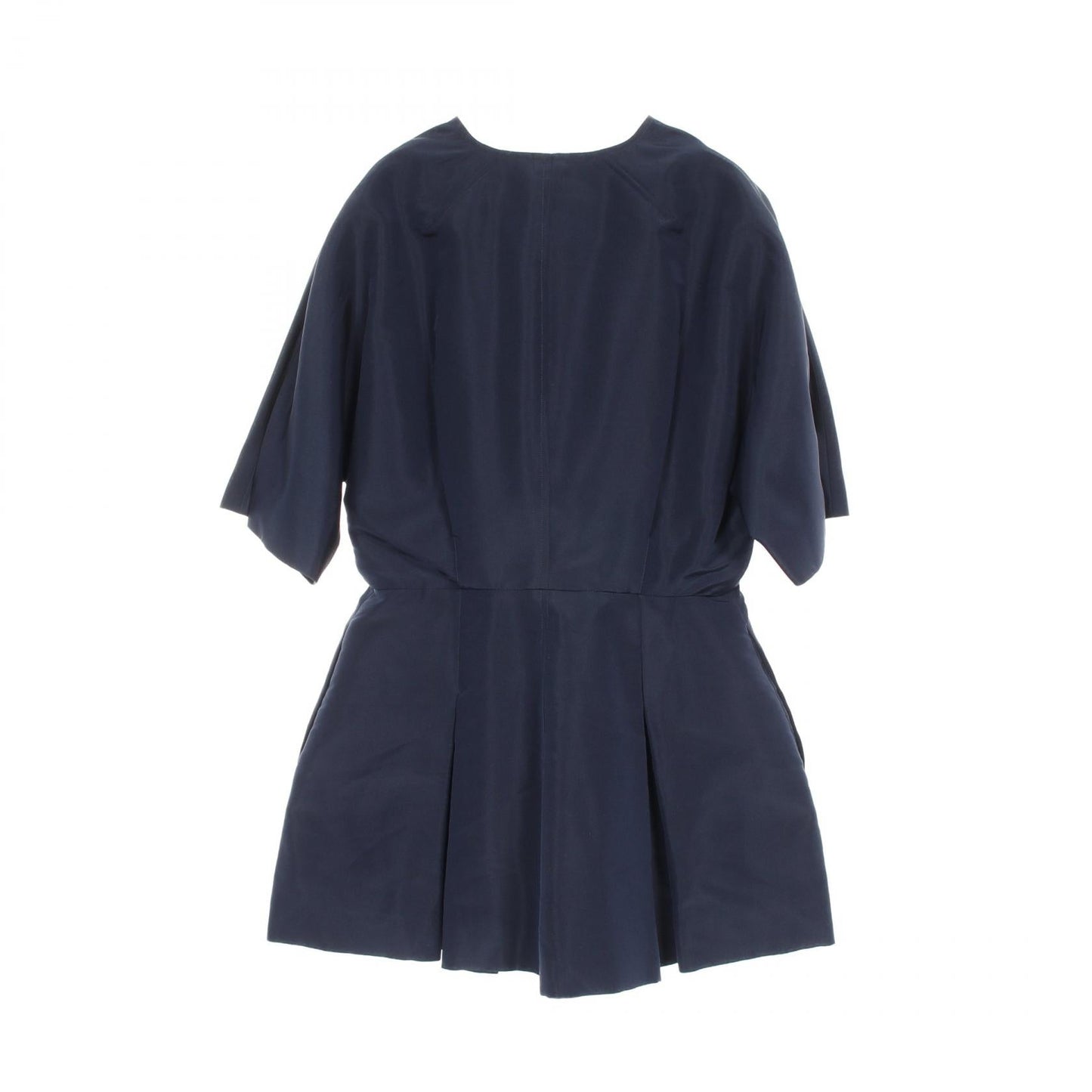 Dior Front Zip Silk Blouse