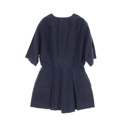 Dior Front Zip Silk Blouse