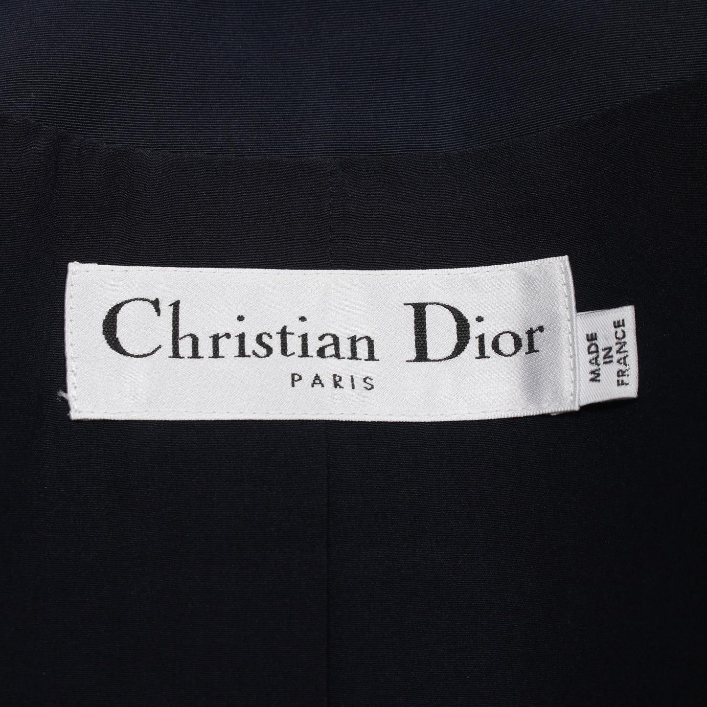 Dior Front Zip Silk Blouse