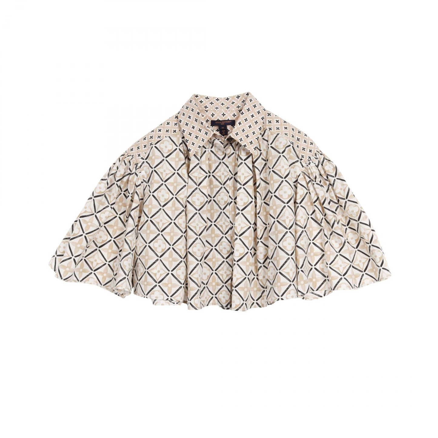 Louis Vuitton Monogram By the Pool Cotton Blouse