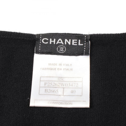 Chanel Tweed Cashmere Knit Top