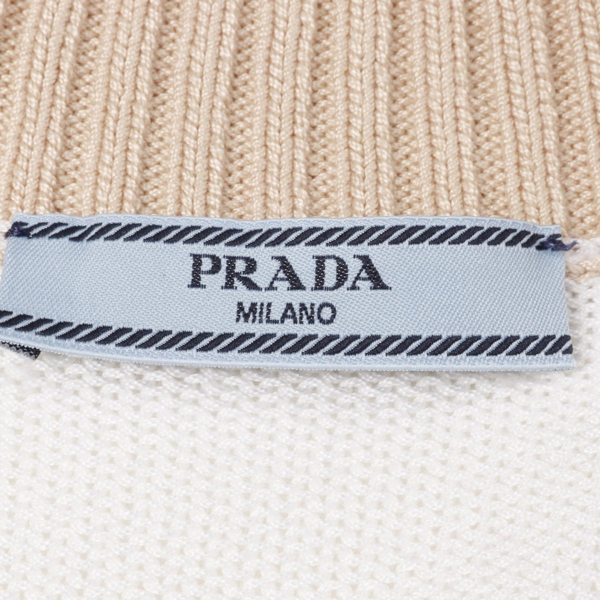 Prada Cropped Cotton Cardigan