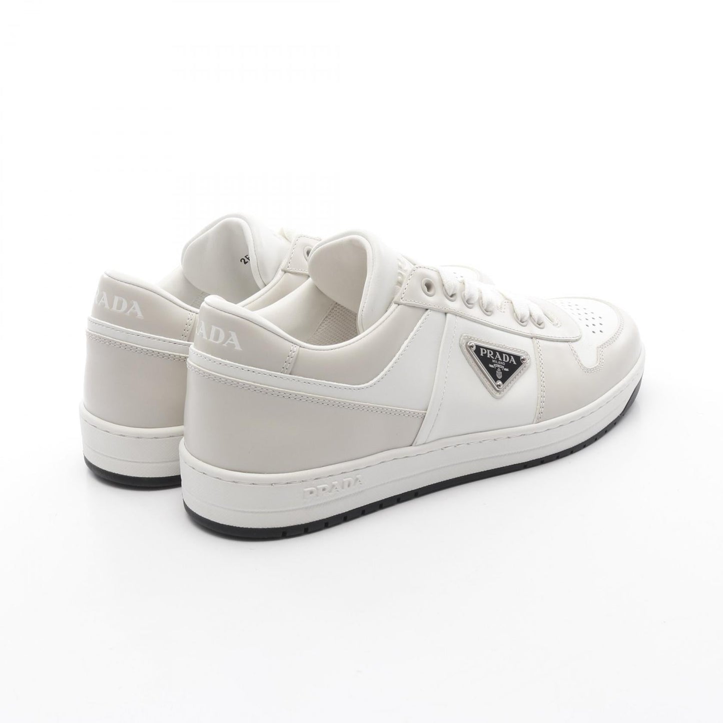 Prada Downtown Leather Sneakers